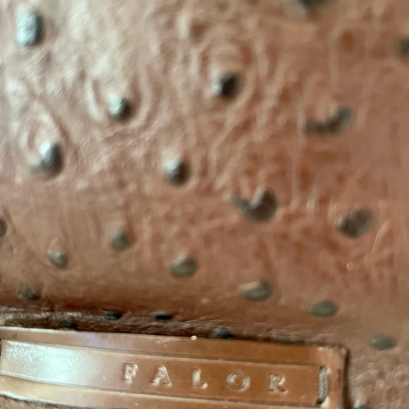 Chocolate Brown Leather Bag - Picture 2 of 8